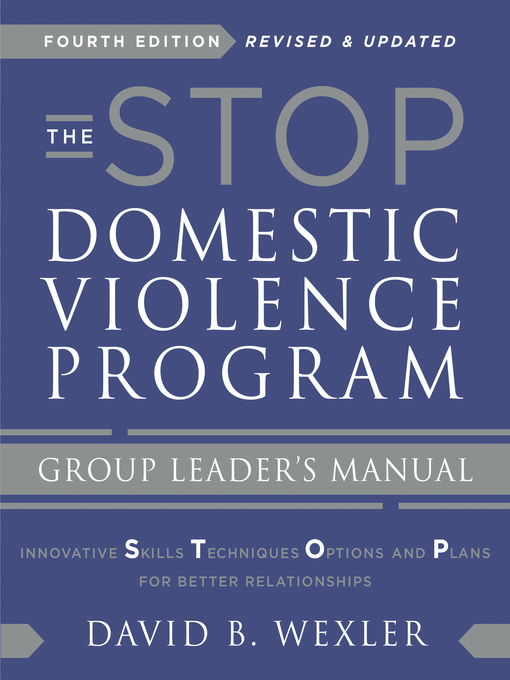 Title details for The STOP Domestic Violence Program by David B. Wexler - Available